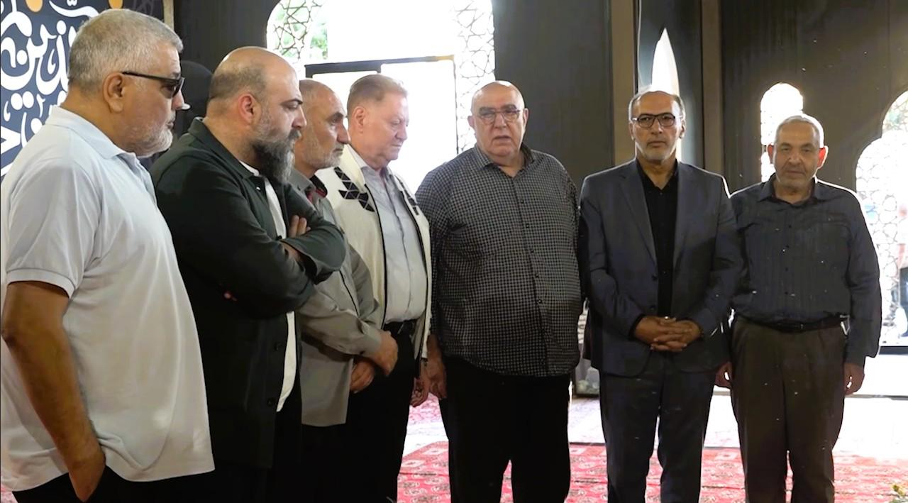 وفد من الملتقى القومي العربي زار ضريح السيد الهاشمي والمواقف تؤكد على هذه الدماء الزاكية ستبقى هي النبراس والبوصلة